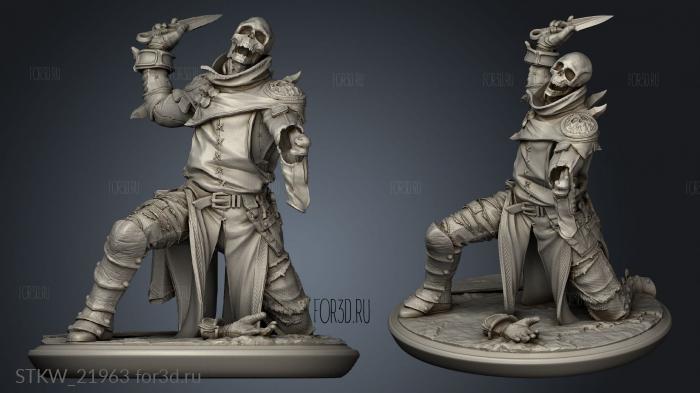 Tiger Skull Cling Death II 3d stl модель для ЧПУ