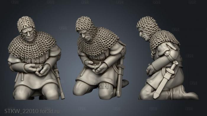 Dead Soldier stl model for CNC