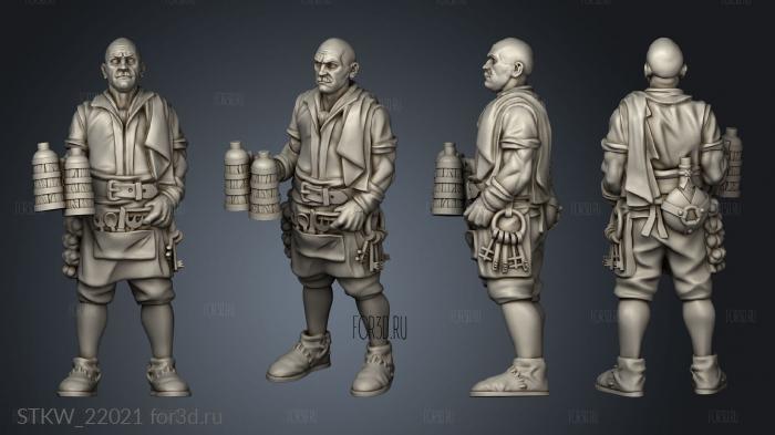 Innkeeper 3d stl модель для ЧПУ