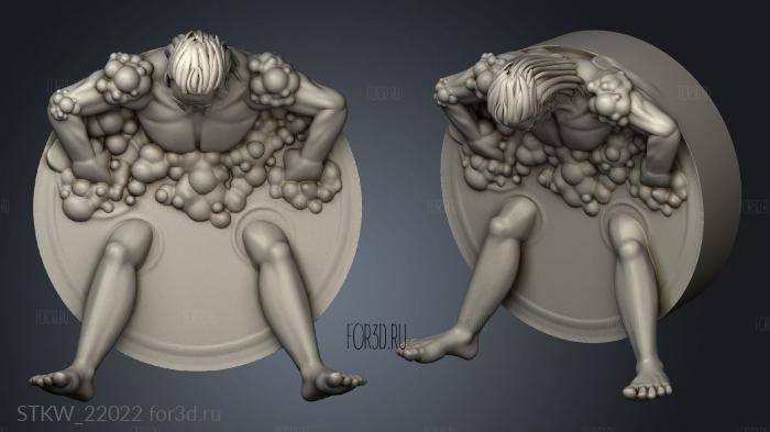 Medieval Bathroom Man 3d stl модель для ЧПУ