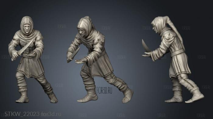 Thief 3d stl модель для ЧПУ