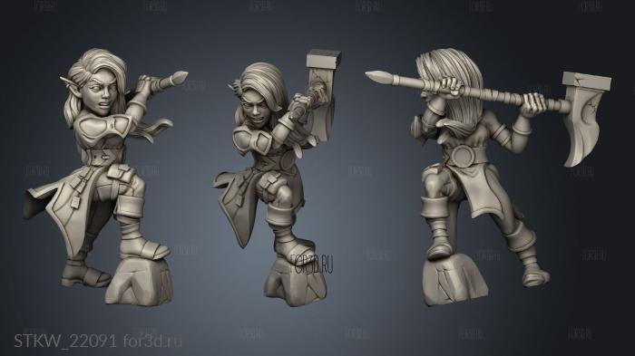 Titans Gnome Warrior 3d stl модель для ЧПУ