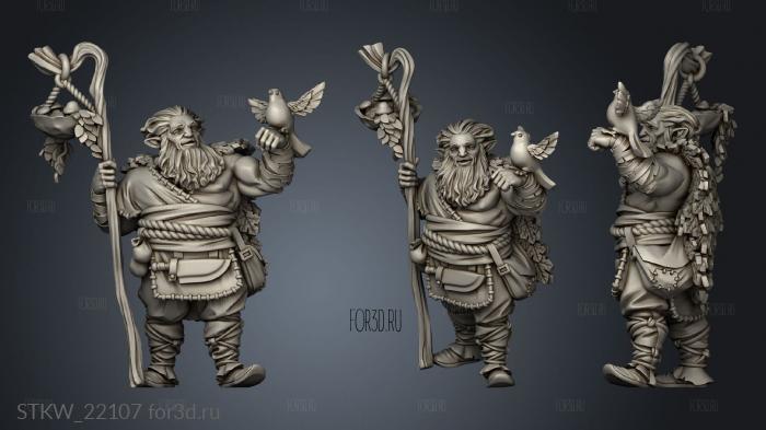 Titans Druid 3d stl модель для ЧПУ