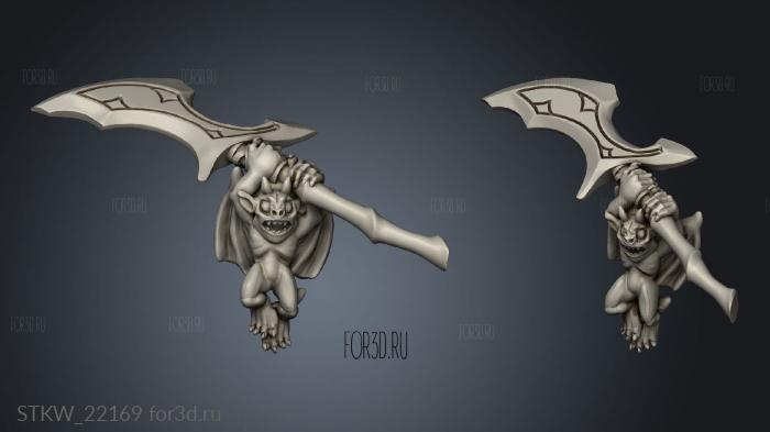 TITANS Tiefling Warlock weapon 3d stl модель для ЧПУ