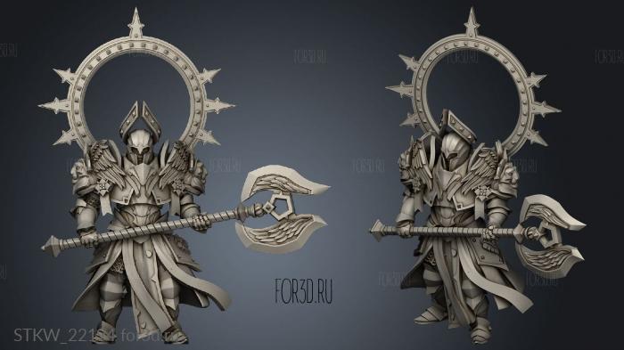 Titans Lord stl model for CNC