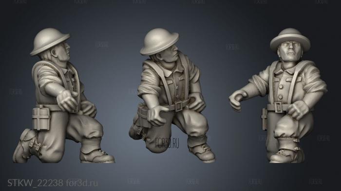 GREAT BRITAIN ADILLO GUNNER 3d stl модель для ЧПУ