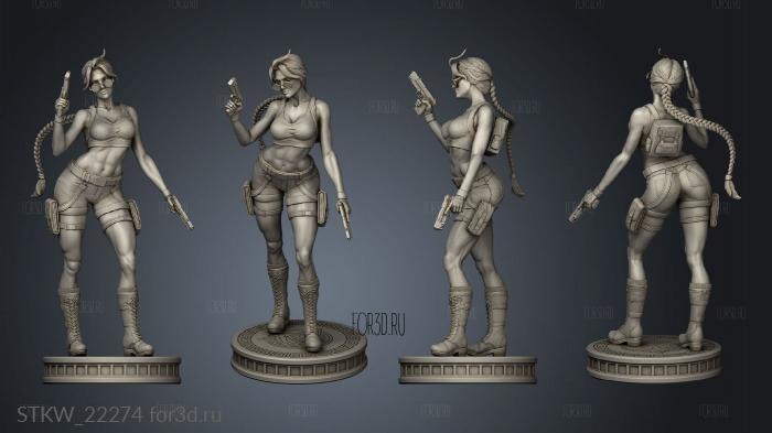 Tomb Raider Erik Nascimento Do BACK 3d stl модель для ЧПУ