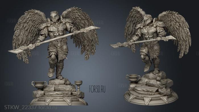 Horde The Gatekeeper stl model for CNC