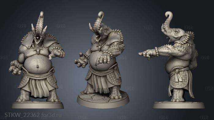 total Elephant Man 3d stl модель для ЧПУ