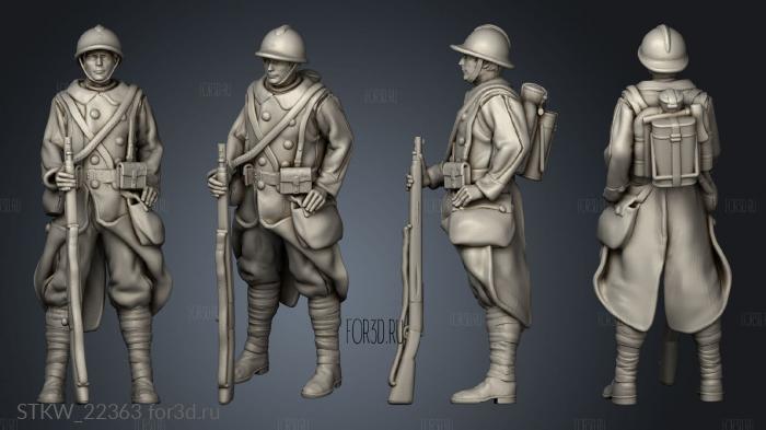 Soldier AM 3d stl модель для ЧПУ