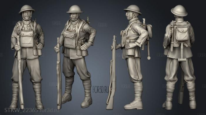 Soldier AM 3d stl модель для ЧПУ