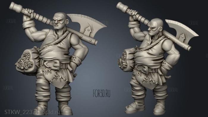 Townsfolk Male 3d stl модель для ЧПУ