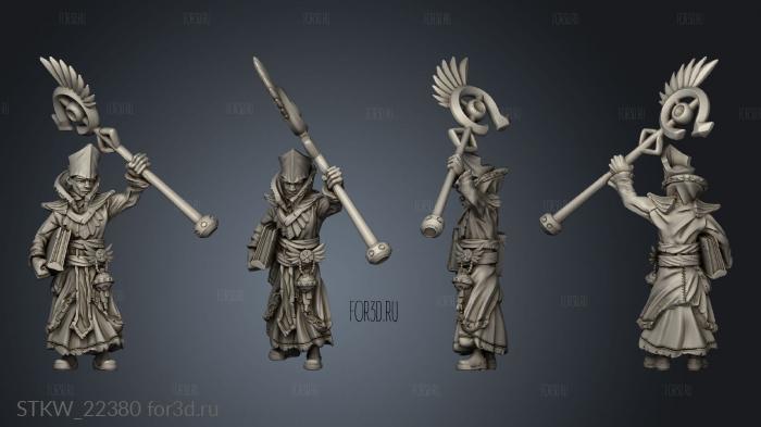 Townsfolk Priest 3d stl модель для ЧПУ