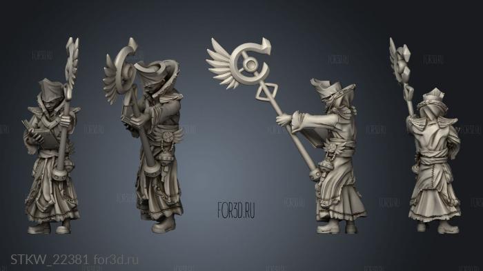 Townsfolk Priest 3d stl модель для ЧПУ