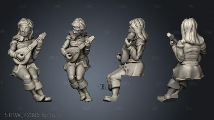 townsfolk starter patronnochair 3d stl модель для ЧПУ