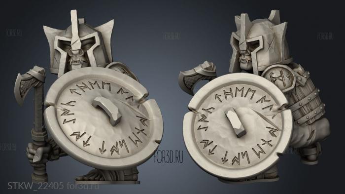 Goblin Fighters fighter stl model for CNC