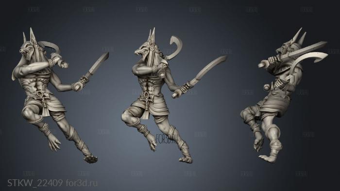 TR Anubis Warrior 3d stl модель для ЧПУ