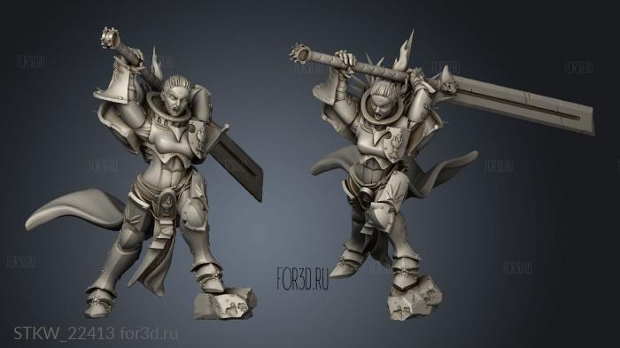 Tranchard Warriors 3d stl модель для ЧПУ