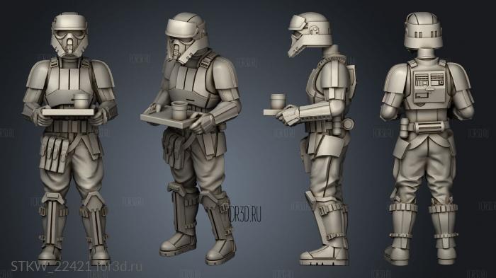 Tray Trooper Shoretrooper Helmet 3d stl модель для ЧПУ