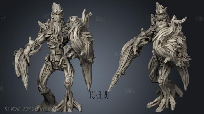 Treant Guardian 3d stl модель для ЧПУ