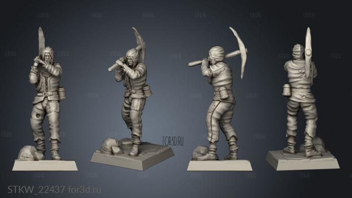 TREBUCHET CREW a2 3d stl модель для ЧПУ