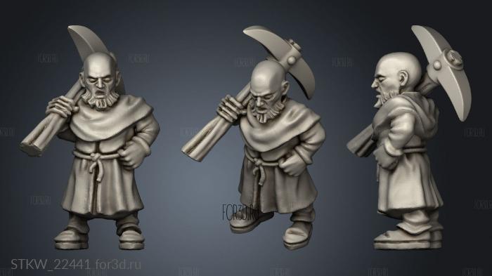 trebuchet crew 3d stl модель для ЧПУ