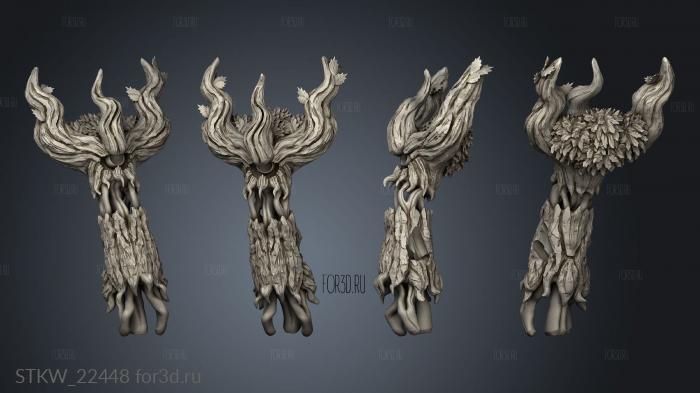 Trevenant 3d stl модель для ЧПУ