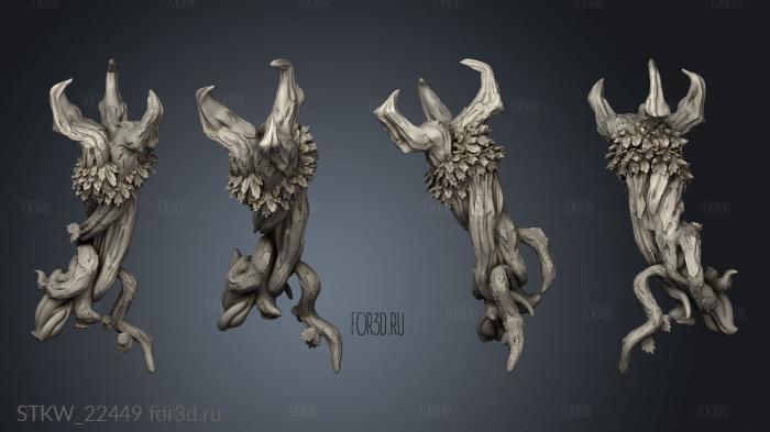 Trevenant 3d stl модель для ЧПУ