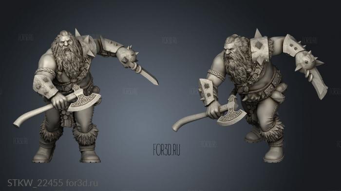 Tribe Ogre 3d stl модель для ЧПУ