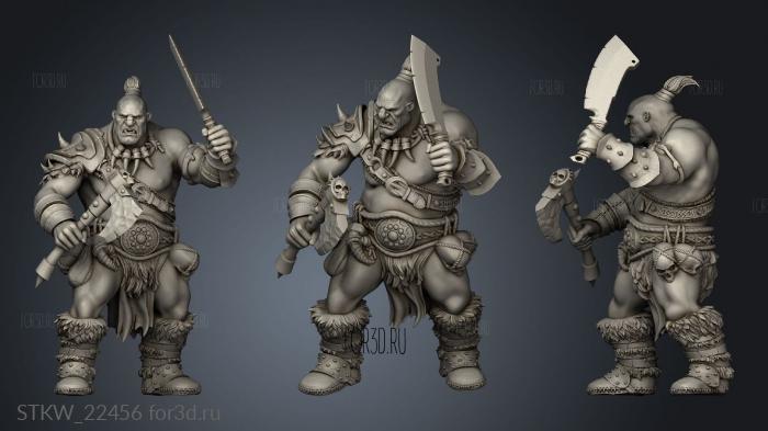 Tribe Ogre Bearer 3d stl модель для ЧПУ