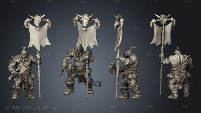 Tribe Ogre Bearer 3d stl модель для ЧПУ