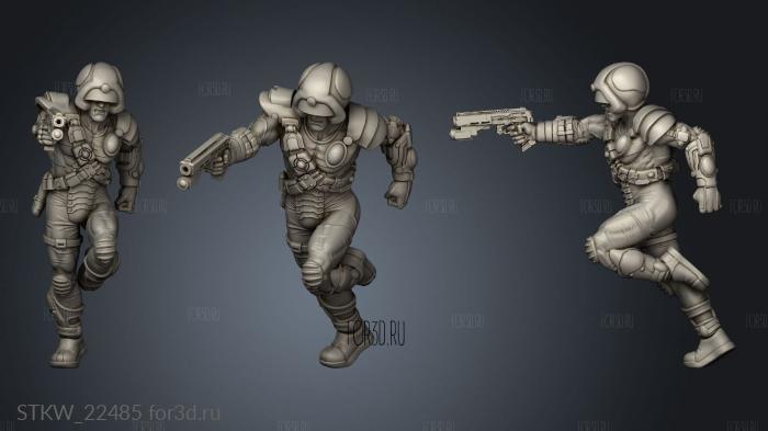 Tribes Cyberpunk META MAN TWO 3d stl модель для ЧПУ