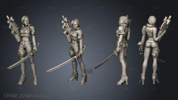 Tribes Cyberpunk QUADRO KANTOS STREET KID LAMI KIT SKETCH 3d stl модель для ЧПУ