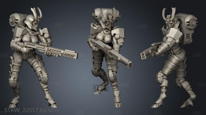 trooper 3d stl модель для ЧПУ