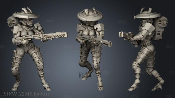 Trooper back 3d stl модель для ЧПУ