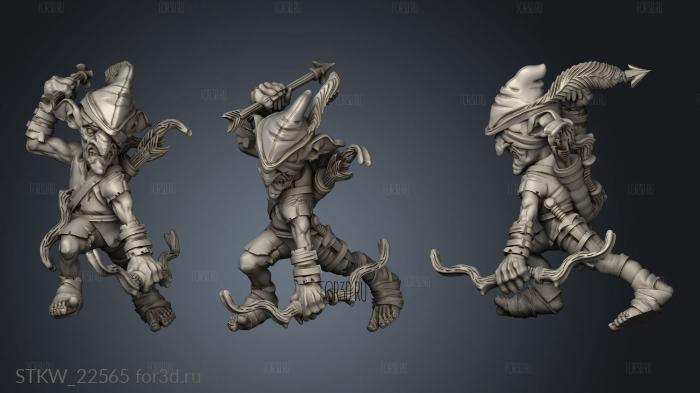 Goblin Chef stl model for CNC