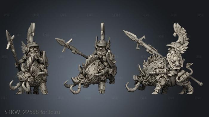 Tur Na Thor the Bronze Knight stl model for CNC