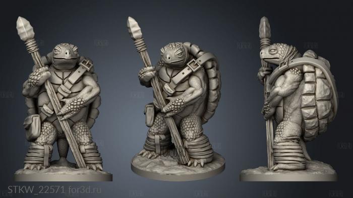 Turdle Fighters from Dragonlock stl model for CNC