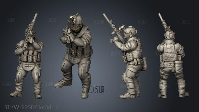 Spetsnaz GRU 3d stl модель для ЧПУ