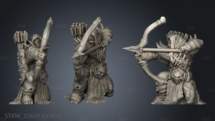 Tysklands STRETCH GOALS Archer stl model for CNC