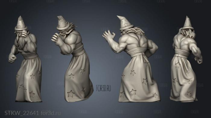 Tavern Magus stl model for CNC