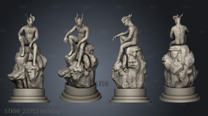 ultraman 3d stl модель для ЧПУ