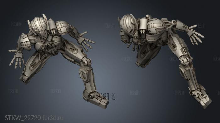 Ultron DRONE ULTIMATRON 3d stl модель для ЧПУ