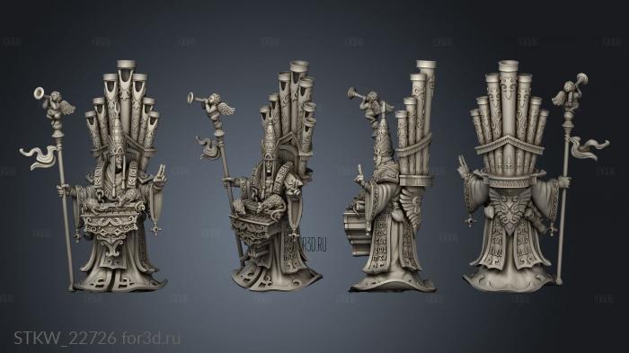 Umberto Schwarz the Priestof Music Priest 3d stl модель для ЧПУ