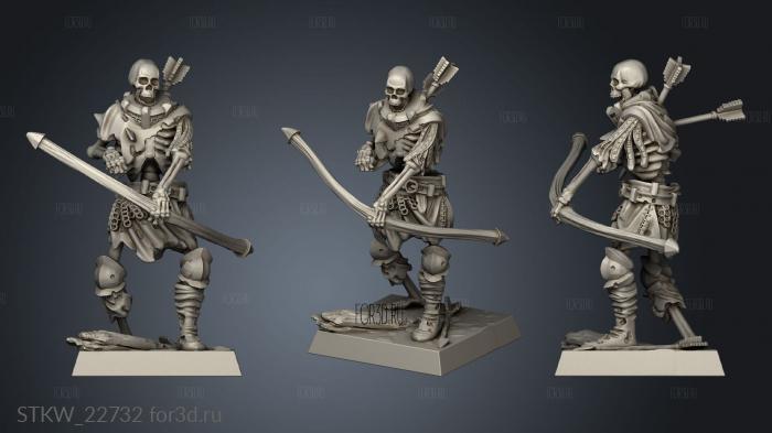 UNDEAD ARCHERS 3d stl модель для ЧПУ