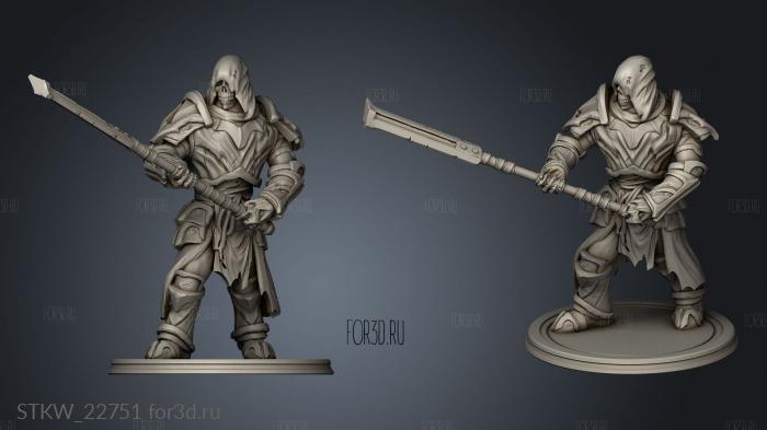 Undead Minions Glaive 3d stl модель для ЧПУ