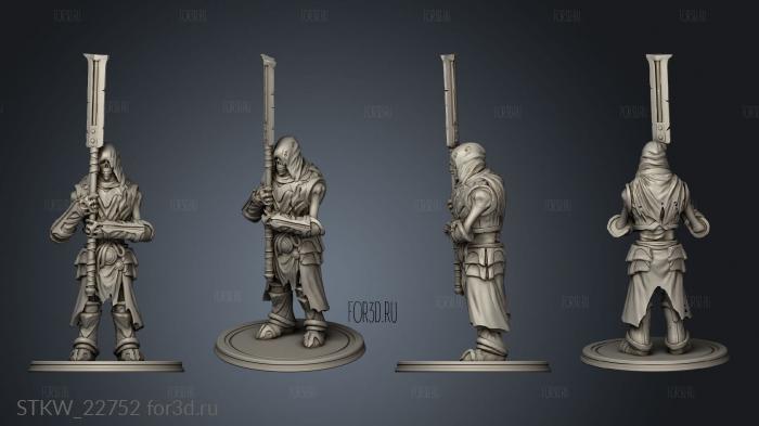 Undead Minions Glaive 3d stl модель для ЧПУ