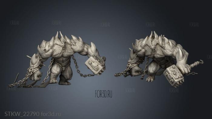 Undead Nemesis Chain 3d stl модель для ЧПУ