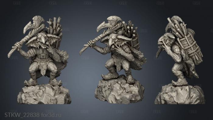 Unholy Night Brozik Goblins Axe 3d stl модель для ЧПУ