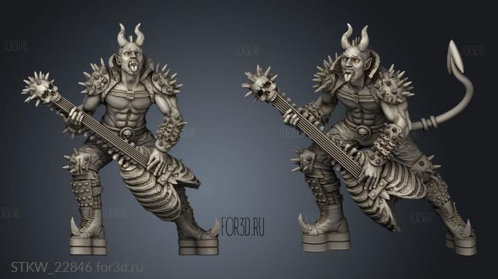 Unicorn Meat Pie Guitarist 3d stl модель для ЧПУ